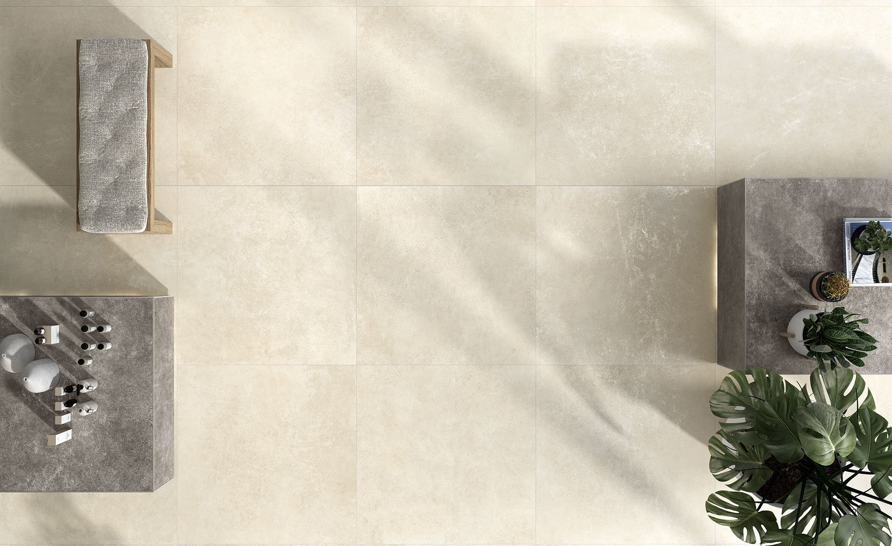#NovaBell #Touché Cream #Obklady a dlažby #Obytné prostory #kámen #Minimalistický styl #Moderní styl #krémová #Matná dlažba #Extra velký formát #Velký formát #1000 - 1500 Kč/m2 #1500 a výše #700 - 1000 Kč/m2 #new